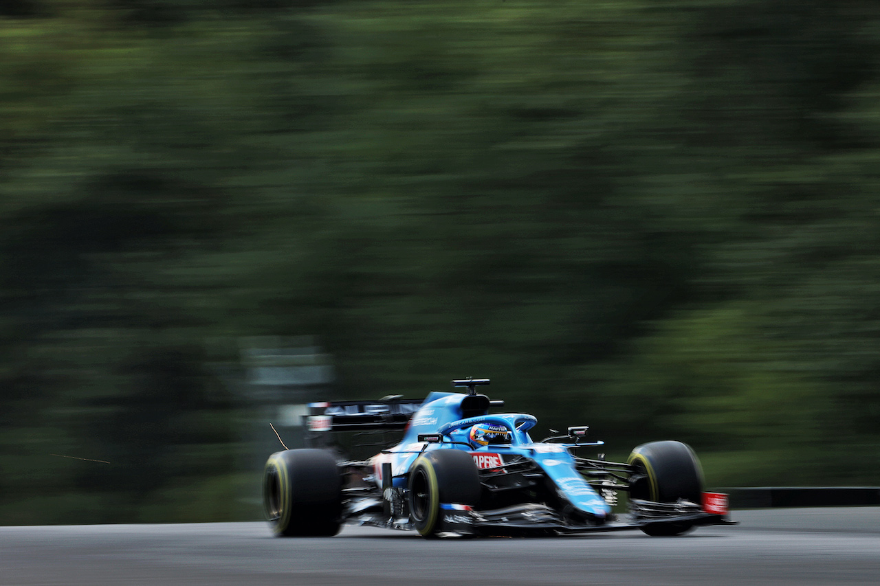 GP UNGHERIA, Fernando Alonso (ESP) Alpine F1 Team A521.
31.07.2021. Formula 1 World Championship, Rd 11, Hungarian Grand Prix, Budapest, Hungary, Qualifiche Day.
- www.xpbimages.com, EMail: requests@xpbimages.com © Copyright: Moy / XPB Images