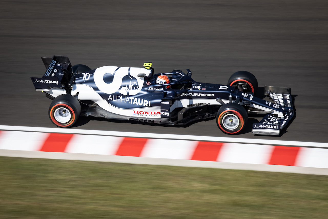 GP UNGHERIA, Pierre Gasly (FRA) AlphaTauri AT02.
31.07.2021. Formula 1 World Championship, Rd 11, Hungarian Grand Prix, Budapest, Hungary, Qualifiche Day.
- www.xpbimages.com, EMail: requests@xpbimages.com © Copyright: Bearne / XPB Images