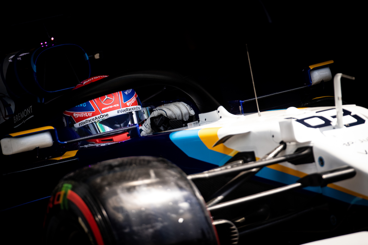 GP UNGHERIA, George Russell (GBR) Williams Racing FW43B.
31.07.2021. Formula 1 World Championship, Rd 11, Hungarian Grand Prix, Budapest, Hungary, Qualifiche Day.
- www.xpbimages.com, EMail: requests@xpbimages.com © Copyright: Bearne / XPB Images