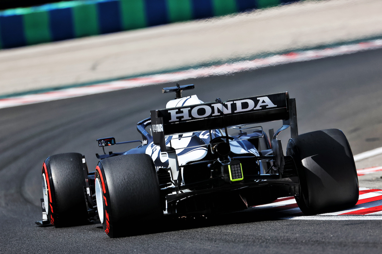 GP UNGHERIA, Yuki Tsunoda (JPN) AlphaTauri AT02.
31.07.2021. Formula 1 World Championship, Rd 11, Hungarian Grand Prix, Budapest, Hungary, Qualifiche Day.
- www.xpbimages.com, EMail: requests@xpbimages.com © Copyright: Batchelor / XPB Images