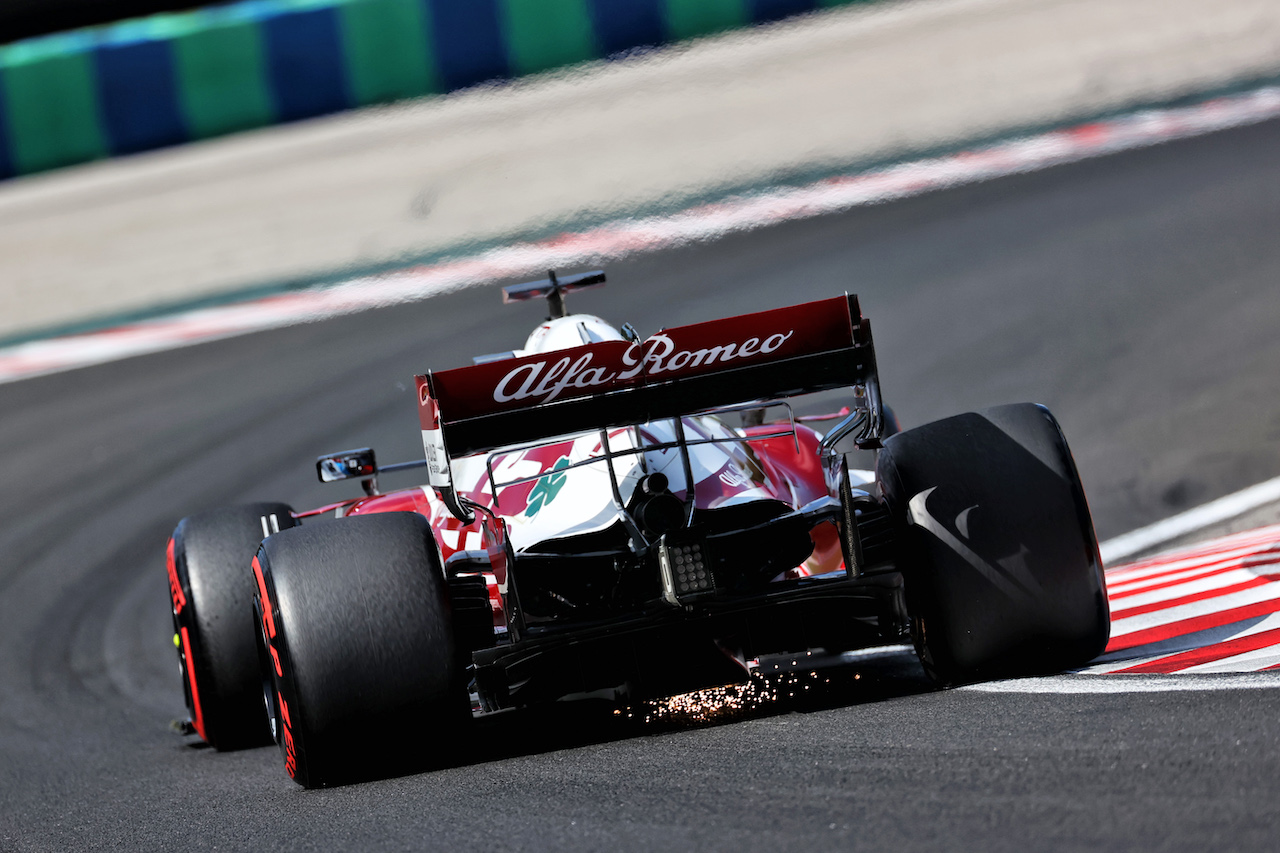 GP UNGHERIA, Kimi Raikkonen (FIN) Alfa Romeo Racing C41.
31.07.2021. Formula 1 World Championship, Rd 11, Hungarian Grand Prix, Budapest, Hungary, Qualifiche Day.
- www.xpbimages.com, EMail: requests@xpbimages.com © Copyright: Batchelor / XPB Images