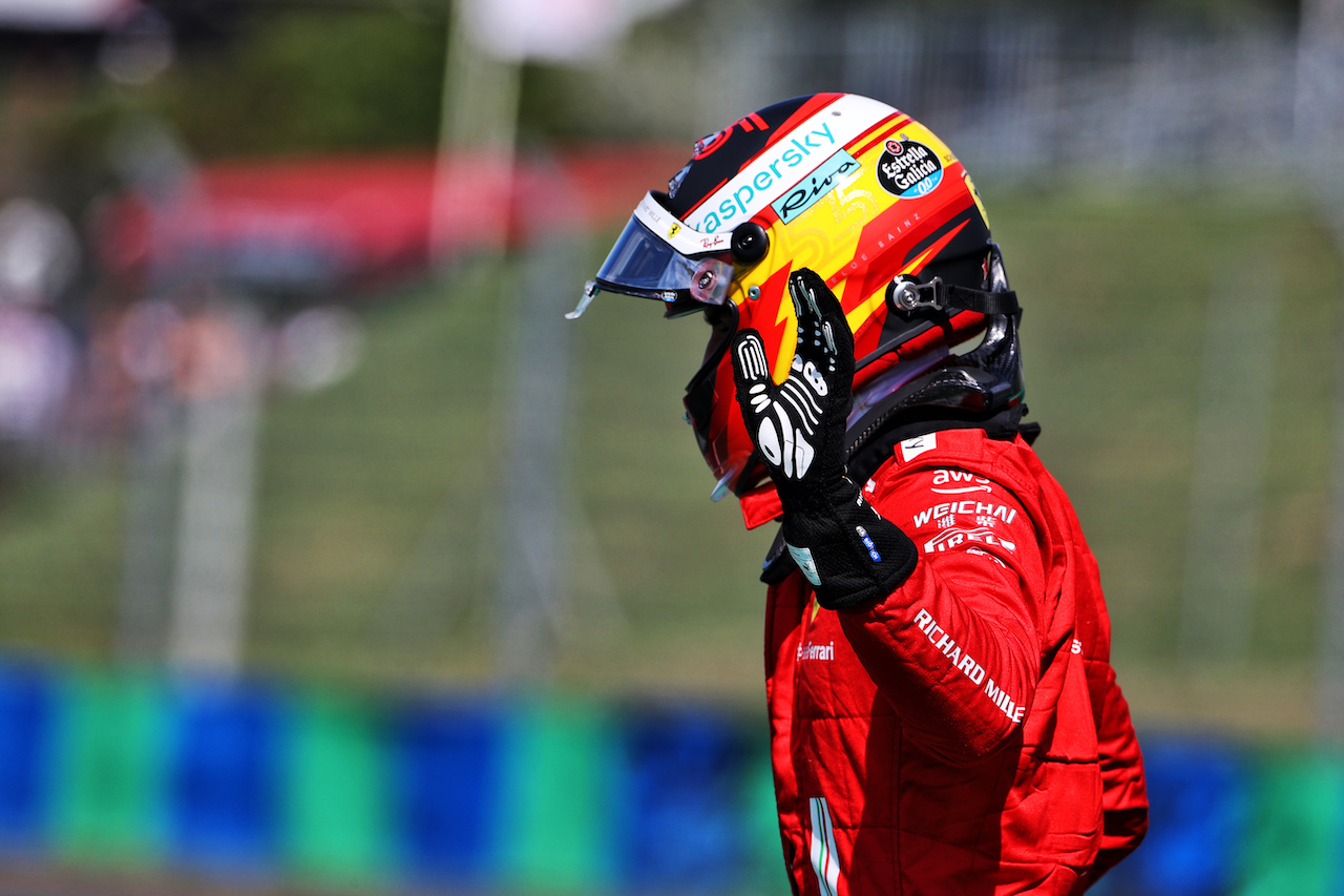 GP UNGHERIA, Carlos Sainz Jr (ESP) Ferrari crashed out of qualifying.
31.07.2021. Formula 1 World Championship, Rd 11, Hungarian Grand Prix, Budapest, Hungary, Qualifiche Day.
- www.xpbimages.com, EMail: requests@xpbimages.com © Copyright: Moy / XPB Images