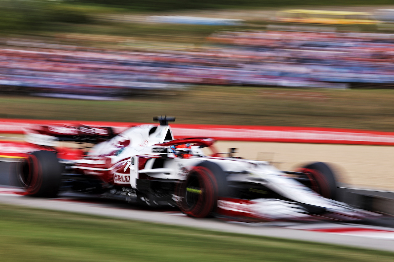 GP UNGHERIA, Kimi Raikkonen (FIN) Alfa Romeo Racing C41.
31.07.2021. Formula 1 World Championship, Rd 11, Hungarian Grand Prix, Budapest, Hungary, Qualifiche Day.
- www.xpbimages.com, EMail: requests@xpbimages.com © Copyright: Moy / XPB Images