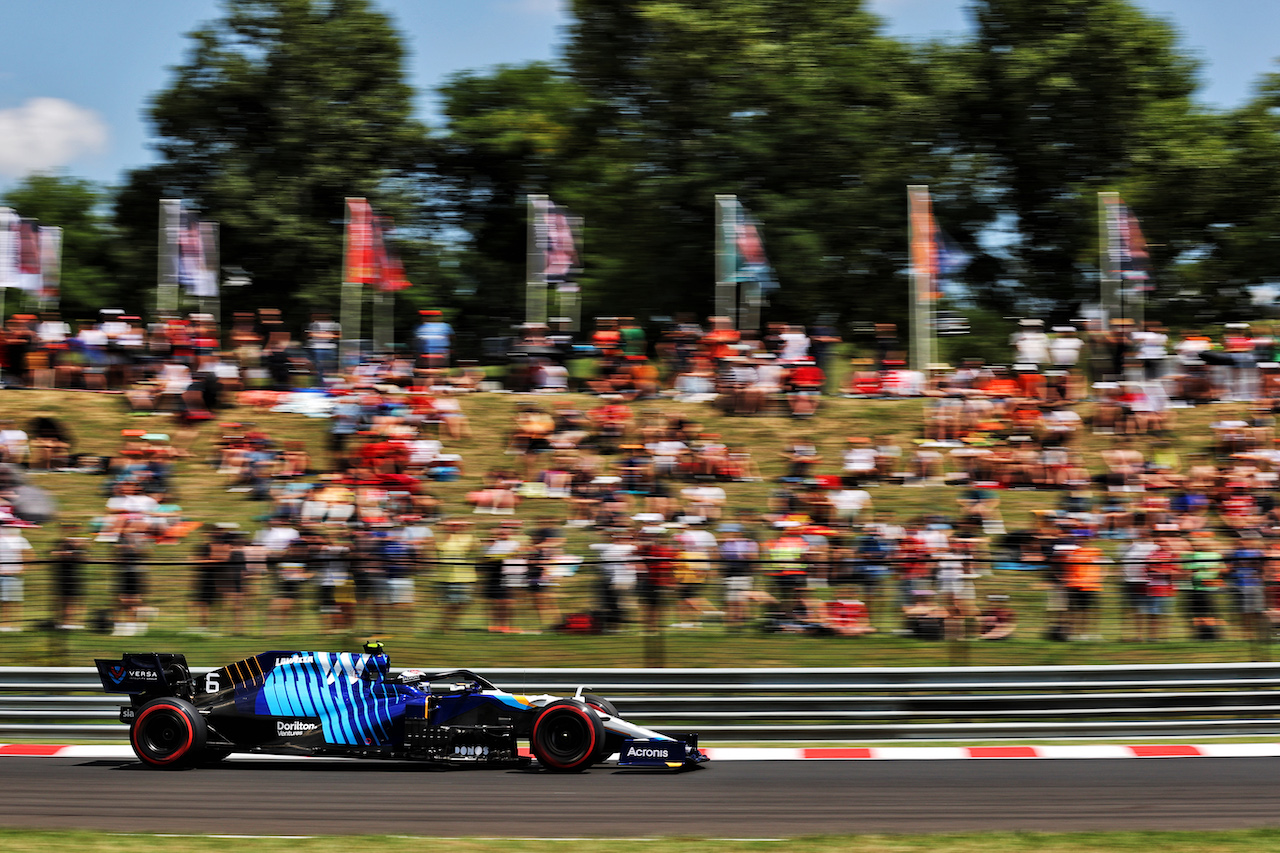 GP UNGHERIA, Nicholas Latifi (CDN) Williams Racing FW43B.
31.07.2021. Formula 1 World Championship, Rd 11, Hungarian Grand Prix, Budapest, Hungary, Qualifiche Day.
- www.xpbimages.com, EMail: requests@xpbimages.com © Copyright: Batchelor / XPB Images