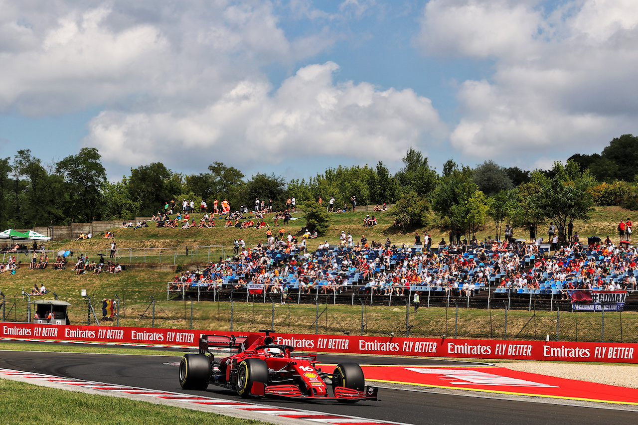 GP UNGHERIA, Charles Leclerc (MON) Ferrari SF-21.
31.07.2021. Formula 1 World Championship, Rd 11, Hungarian Grand Prix, Budapest, Hungary, Qualifiche Day.
- www.xpbimages.com, EMail: requests@xpbimages.com © Copyright: Moy / XPB Images