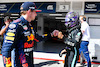 GP UNGHERIA, (L to R): Max Verstappen (NLD) Red Bull Racing congratulates pole sitter Lewis Hamilton (GBR) Mercedes AMG F1 in qualifying parc ferme.
31.07.2021. Formula 1 World Championship, Rd 11, Hungarian Grand Prix, Budapest, Hungary, Qualifiche Day.
- www.xpbimages.com, EMail: requests@xpbimages.com © Copyright: FIA Pool Image for Editorial Use Only