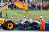 GP UNGHERIA, The Haas VF-21 of Mick Schumacher (GER) Haas F1 Team, who crashed in the second practice session.
31.07.2021. Formula 1 World Championship, Rd 11, Hungarian Grand Prix, Budapest, Hungary, Qualifiche Day.
- www.xpbimages.com, EMail: requests@xpbimages.com © Copyright: Batchelor / XPB Images