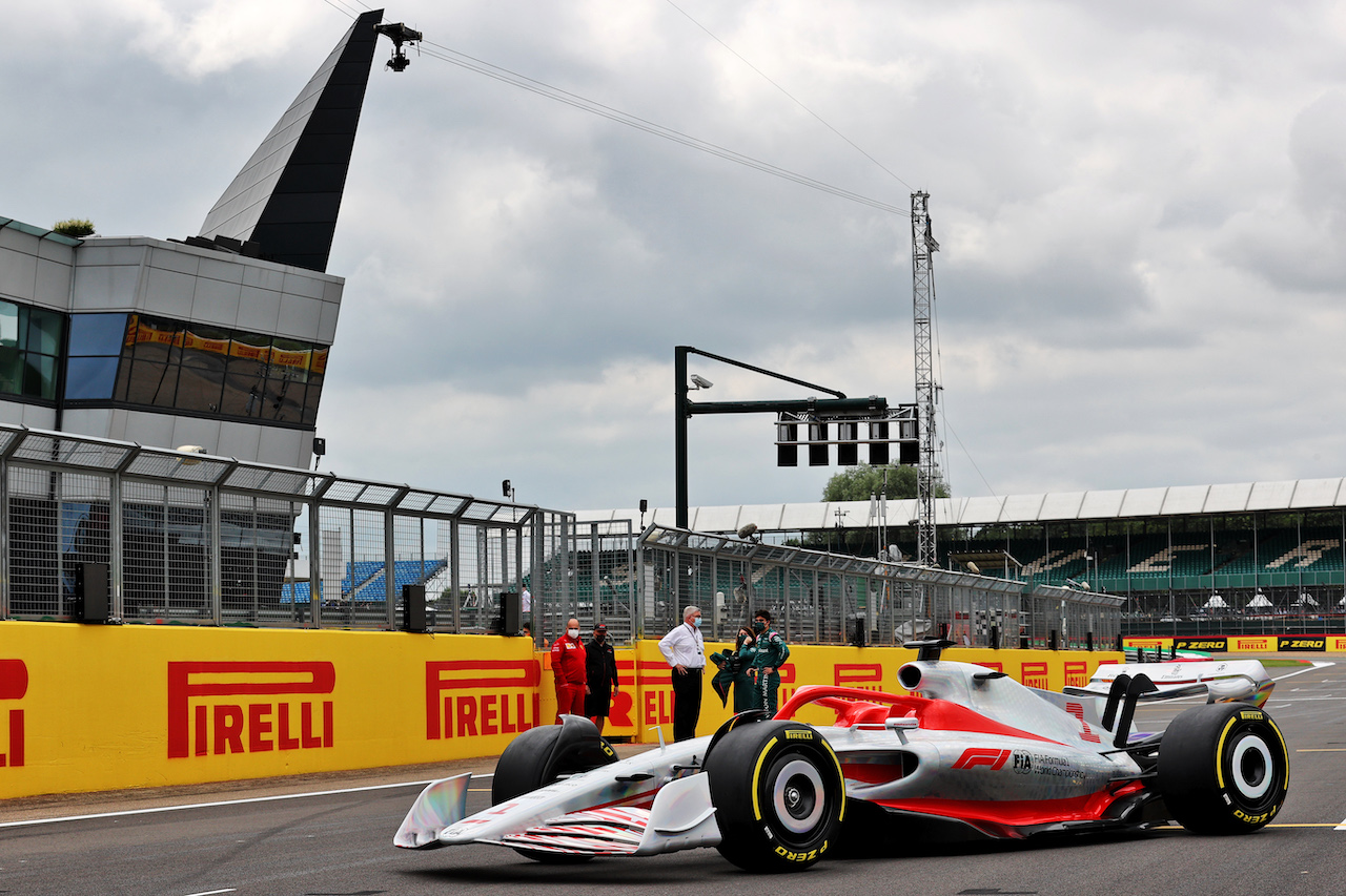 PRESENTAZIONE MONOPOSTO 2022, 2022 Car Launch.
15.07.2021. Formula 1 World Championship, Rd 10, British Grand Prix, Silverstone, England, Preparation Day.
- www.xpbimages.com, EMail: requests@xpbimages.com © Copyright: Batchelor / XPB Images
