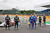 PRESENTAZIONE MONOPOSTO 2022, Drivers at the 2022 Car Launch.
15.07.2021. Formula 1 World Championship, Rd 10, British Grand Prix, Silverstone, England, Preparation Day.
- www.xpbimages.com, EMail: requests@xpbimages.com © Copyright: Batchelor / XPB Images