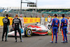 PRESENTAZIONE MONOPOSTO 2022, Drivers at the 2022 Car Launch unveil.
15.07.2021. Formula 1 World Championship, Rd 10, British Grand Prix, Silverstone, England, Preparation Day.
 - www.xpbimages.com, EMail: requests@xpbimages.com © Copyright: Staley / XPB Images