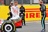 PRESENTAZIONE MONOPOSTO 2022, (L to R): Mick Schumacher (GER) Haas F1 Team e Valtteri Bottas (FIN) Mercedes AMG F1 - 2022 Car Launch.
15.07.2021. Formula 1 World Championship, Rd 10, British Grand Prix, Silverstone, England, Preparation Day.
- www.xpbimages.com, EMail: requests@xpbimages.com © Copyright: Batchelor / XPB Images