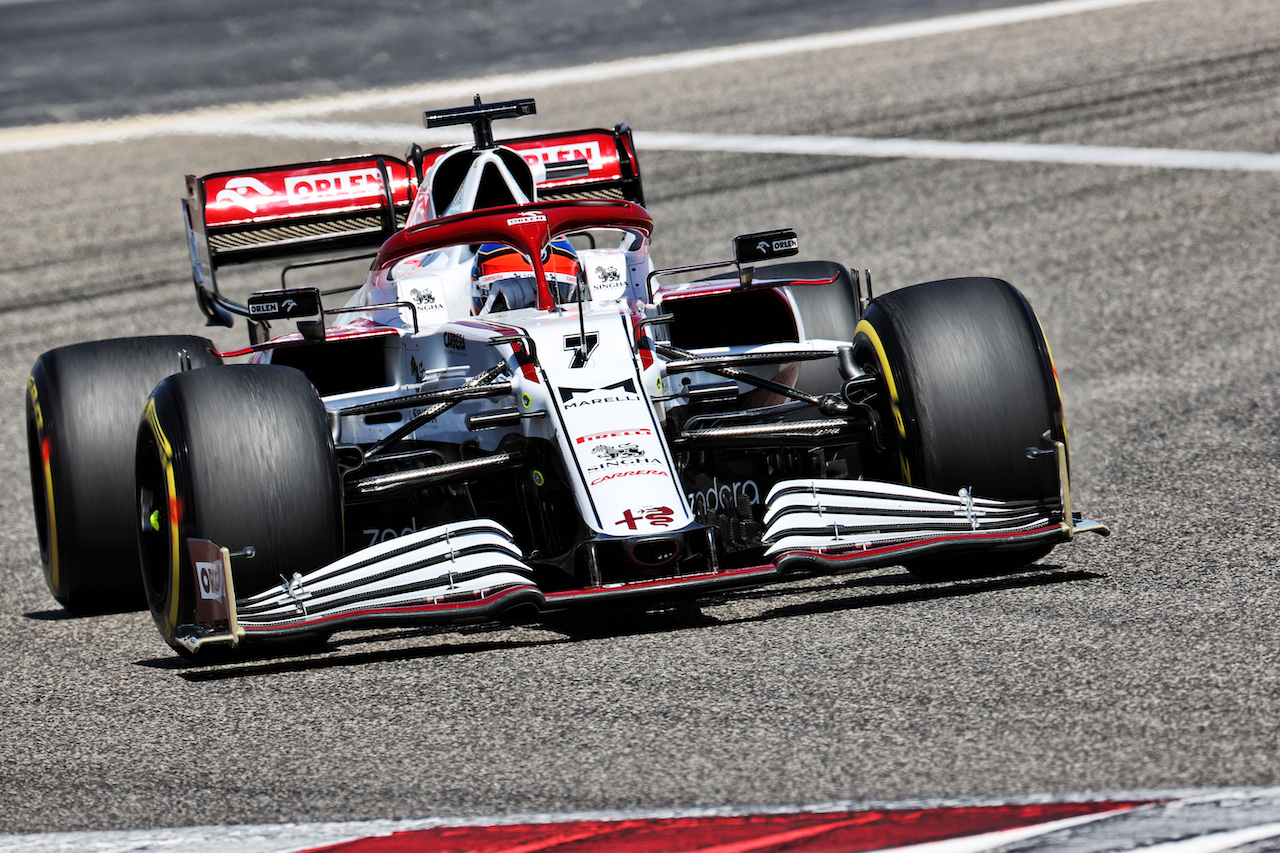 TEST BAHRAIN, Kimi Raikkonen (FIN) Alfa Romeo Racing C41.
14.03.2021. Formula 1 Testing, Sakhir, Bahrain, Day Three.
- www.xpbimages.com, EMail: requests@xpbimages.com © Copyright: Batchelor / XPB Images