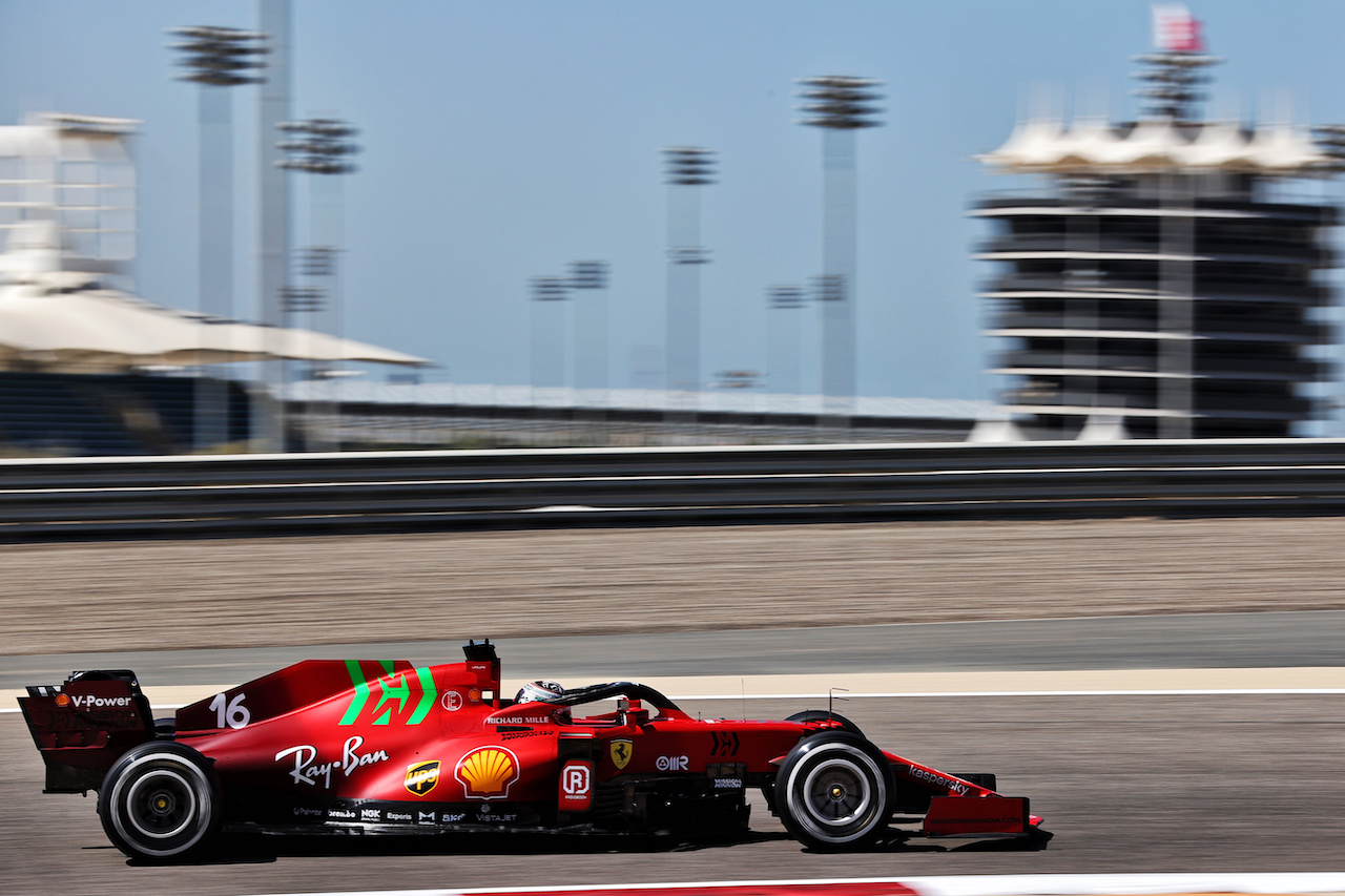 TEST BAHRAIN, Charles Leclerc (MON) Ferrari SF-21.
14.03.2021. Formula 1 Testing, Sakhir, Bahrain, Day Three.
- www.xpbimages.com, EMail: requests@xpbimages.com © Copyright: Batchelor / XPB Images