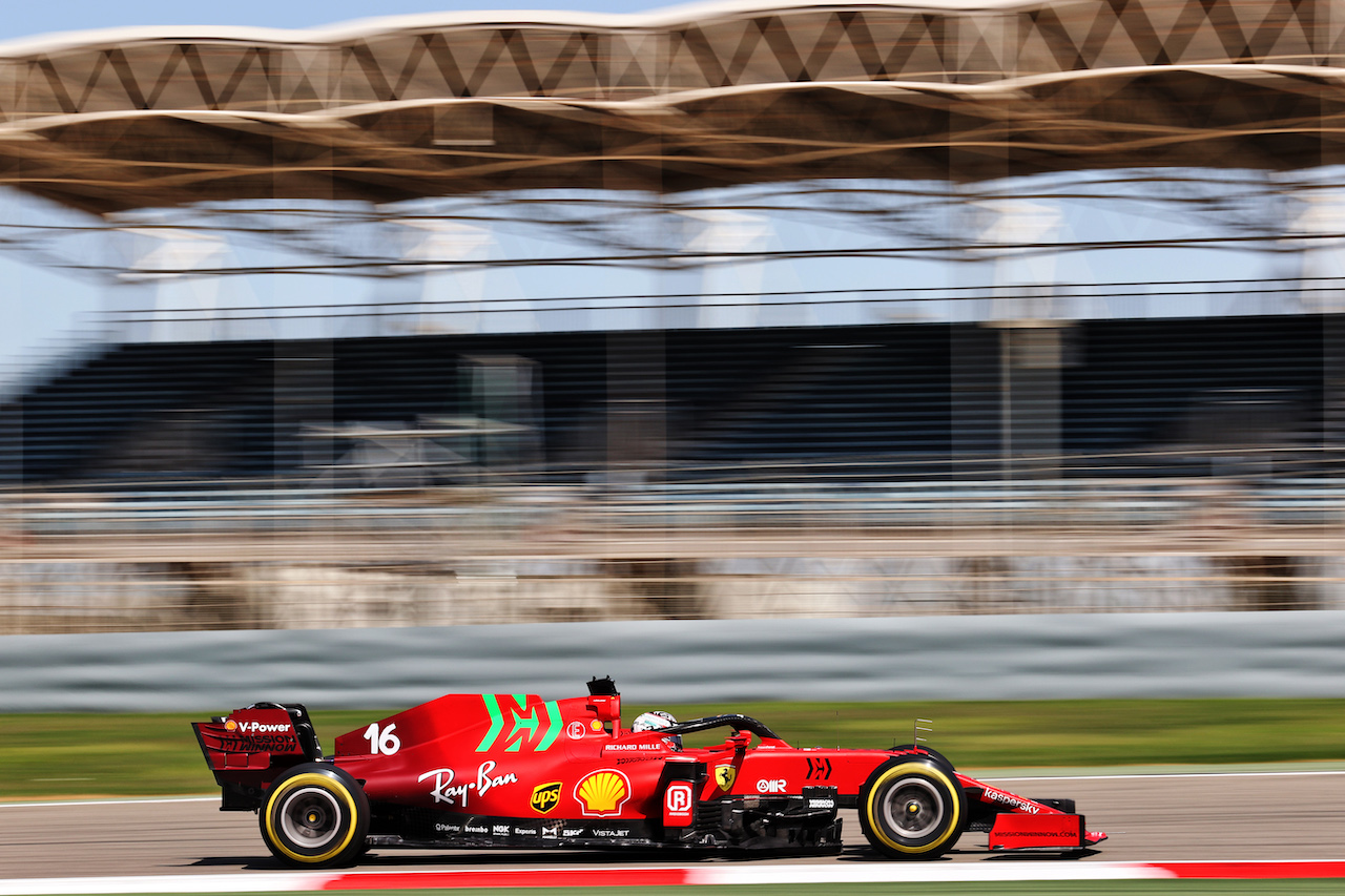 TEST BAHRAIN, Charles Leclerc (MON) Ferrari SF-21.
14.03.2021. Formula 1 Testing, Sakhir, Bahrain, Day Three.
- www.xpbimages.com, EMail: requests@xpbimages.com © Copyright: Charniaux / XPB Images