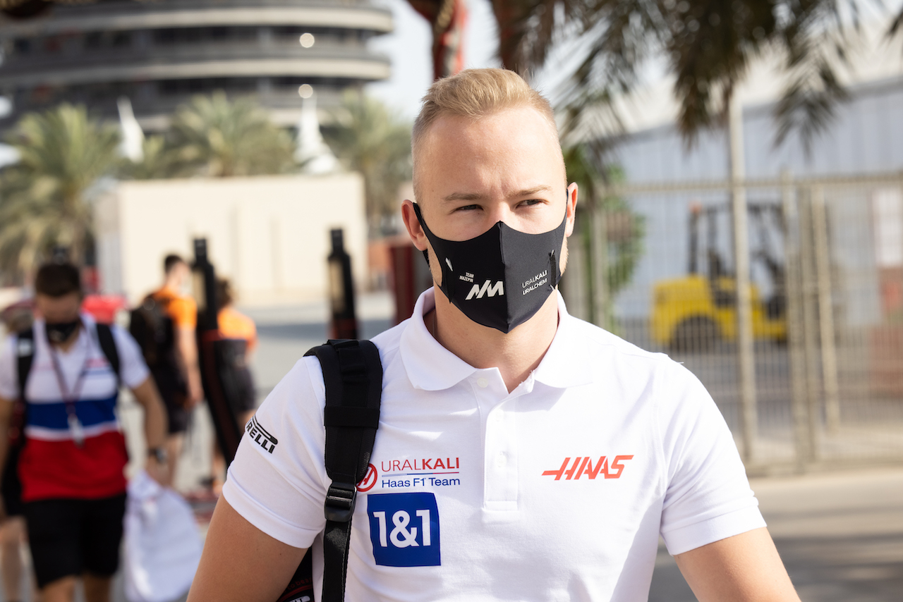 TEST BAHRAIN, Nikita Mazepin (RUS) Haas F1 Team.
13.03.2021. Formula 1 Testing, Sakhir, Bahrain, Day Two.
- www.xpbimages.com, EMail: requests@xpbimages.com © Copyright: Bearne / XPB Images