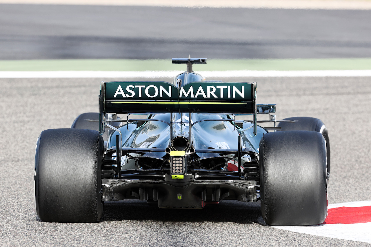 TEST BAHRAIN, Lance Stroll (CDN) Aston Martin F1 Team AMR21.
13.03.2021. Formula 1 Testing, Sakhir, Bahrain, Day Two.
- www.xpbimages.com, EMail: requests@xpbimages.com © Copyright: Batchelor / XPB Images