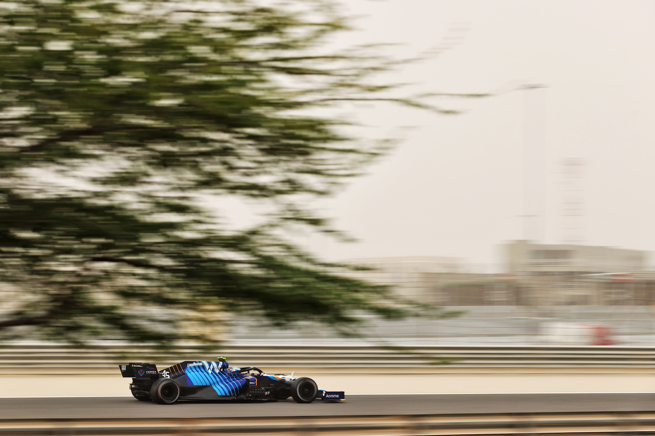 TEST BAHRAIN, Roy Nissany (ISR) Williams Racing FW43B Development Driver.
12.03.2021. Formula 1 Testing, Sakhir, Bahrain, Day One.
- www.xpbimages.com, EMail: requests@xpbimages.com © Copyright: Charniaux / XPB Images