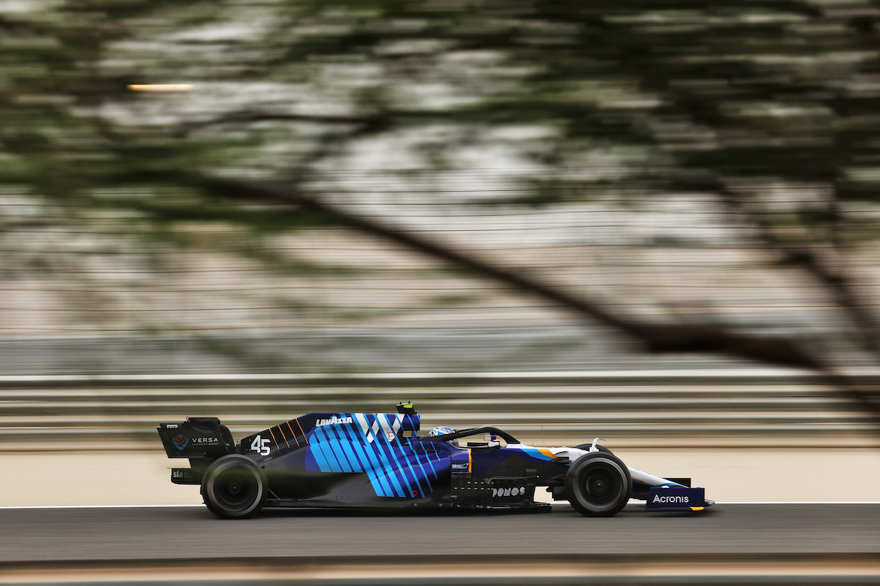 TEST BAHRAIN, Roy Nissany (ISR) Williams Racing FW43B Development Driver.
12.03.2021. Formula 1 Testing, Sakhir, Bahrain, Day One.
- www.xpbimages.com, EMail: requests@xpbimages.com © Copyright: Charniaux / XPB Images