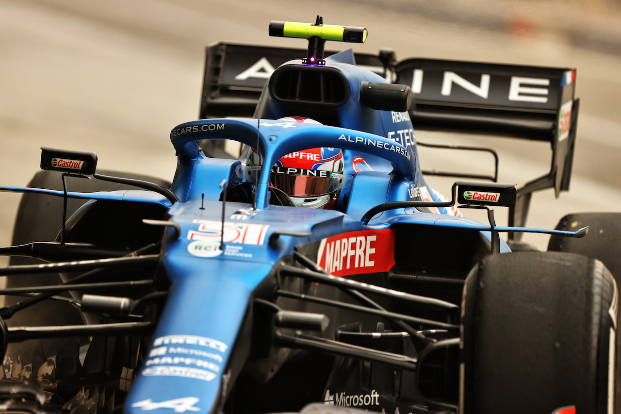 TEST BAHRAIN, Esteban Ocon (FRA) Alpine F1 Team A521.
12.03.2021. Formula 1 Testing, Sakhir, Bahrain, Day One.
- www.xpbimages.com, EMail: requests@xpbimages.com © Copyright: Moy / XPB Images