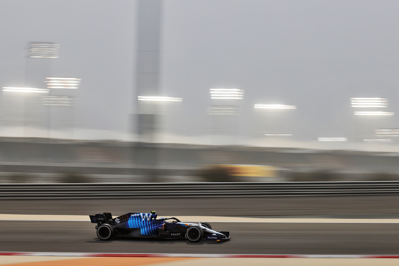 TEST BAHRAIN, Roy Nissany (ISR) Williams Racing FW43B Development Driver.
12.03.2021. Formula 1 Testing, Sakhir, Bahrain, Day One.
- www.xpbimages.com, EMail: requests@xpbimages.com © Copyright: Charniaux / XPB Images