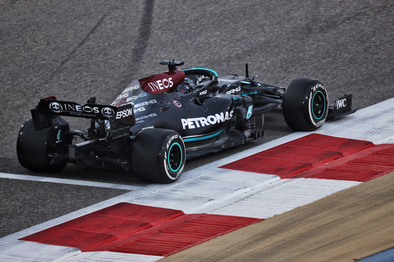 TEST BAHRAIN, Lewis Hamilton (GBR) Mercedes AMG F1 W12.
12.03.2021. Formula 1 Testing, Sakhir, Bahrain, Day One.
- www.xpbimages.com, EMail: requests@xpbimages.com © Copyright: Batchelor / XPB Images