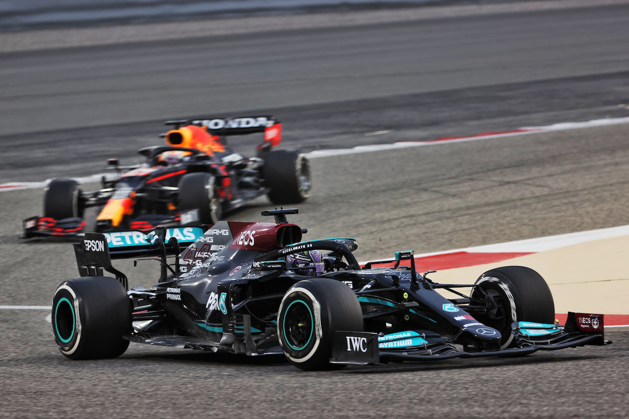 TEST BAHRAIN, Lewis Hamilton (GBR) Mercedes AMG F1 W12.
12.03.2021. Formula 1 Testing, Sakhir, Bahrain, Day One.
- www.xpbimages.com, EMail: requests@xpbimages.com © Copyright: Batchelor / XPB Images