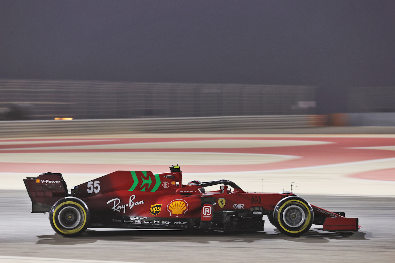 TEST BAHRAIN, Carlos Sainz Jr (ESP) Ferrari SF-21.
12.03.2021. Formula 1 Testing, Sakhir, Bahrain, Day One.
- www.xpbimages.com, EMail: requests@xpbimages.com © Copyright: Charniaux / XPB Images