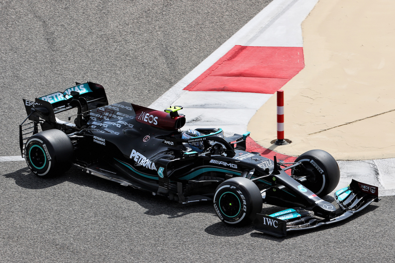 TEST BAHRAIN, Valtteri Bottas (FIN) Mercedes AMG F1 W12.
12.03.2021. Formula 1 Testing, Sakhir, Bahrain, Day One.
- www.xpbimages.com, EMail: requests@xpbimages.com © Copyright: Batchelor / XPB Images