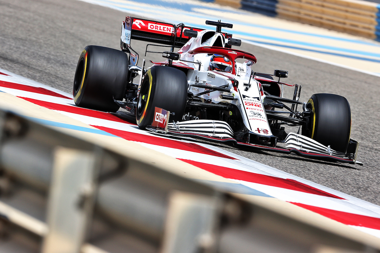 TEST BAHRAIN, Kimi Raikkonen (FIN) Alfa Romeo Racing C41.
12.03.2021. Formula 1 Testing, Sakhir, Bahrain, Day One.
- www.xpbimages.com, EMail: requests@xpbimages.com © Copyright: Charniaux / XPB Images