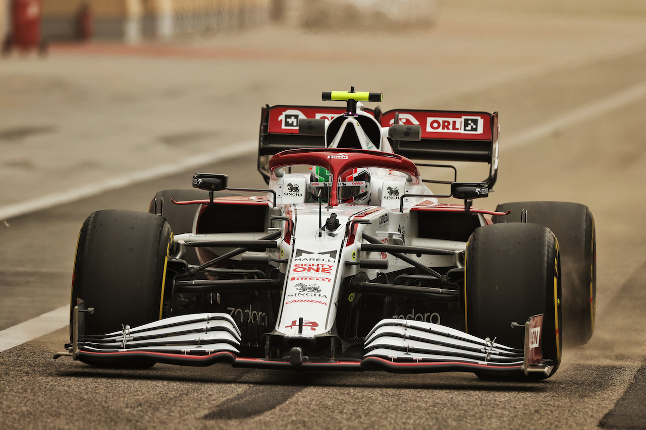 TEST BAHRAIN, Antonio Giovinazzi (ITA) Alfa Romeo Racing C41.
12.03.2021. Formula 1 Testing, Sakhir, Bahrain, Day One.
- www.xpbimages.com, EMail: requests@xpbimages.com © Copyright: Moy / XPB Images