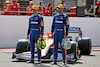 TEST BAHRAIN, (L to R): Lando Norris (GBR) McLaren MCL35M e Daniel Ricciardo (AUS) McLaren.
12.03.2021. Formula 1 Testing, Sakhir, Bahrain, Day One.
- www.xpbimages.com, EMail: requests@xpbimages.com © Copyright: Batchelor / XPB Images