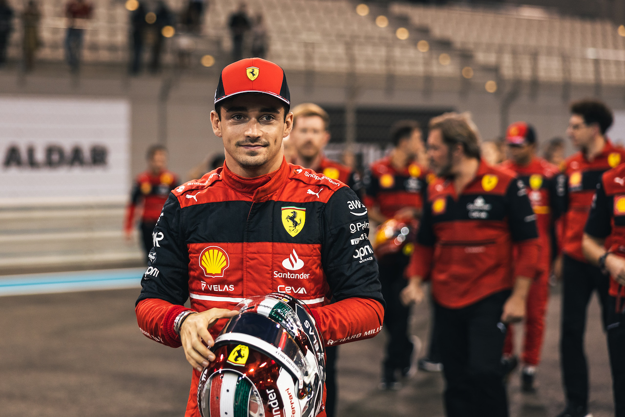 GP ABU DHABI, Charles Leclerc (MON) Ferrari.
17.11.2022. Formula 1 World Championship, Rd 22, Abu Dhabi Grand Prix, Yas Marina Circuit, Abu Dhabi, Preparation Day.
- www.xpbimages.com, EMail: requests@xpbimages.com © Copyright: Bearne / XPB Images