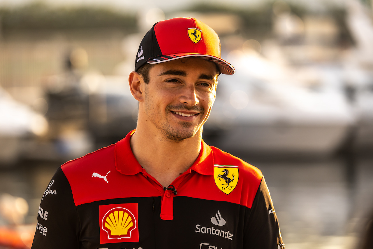 GP ABU DHABI, Charles Leclerc (MON) Ferrari.
17.11.2022. Formula 1 World Championship, Rd 22, Abu Dhabi Grand Prix, Yas Marina Circuit, Abu Dhabi, Preparation Day.
- www.xpbimages.com, EMail: requests@xpbimages.com © Copyright: Bearne / XPB Images
