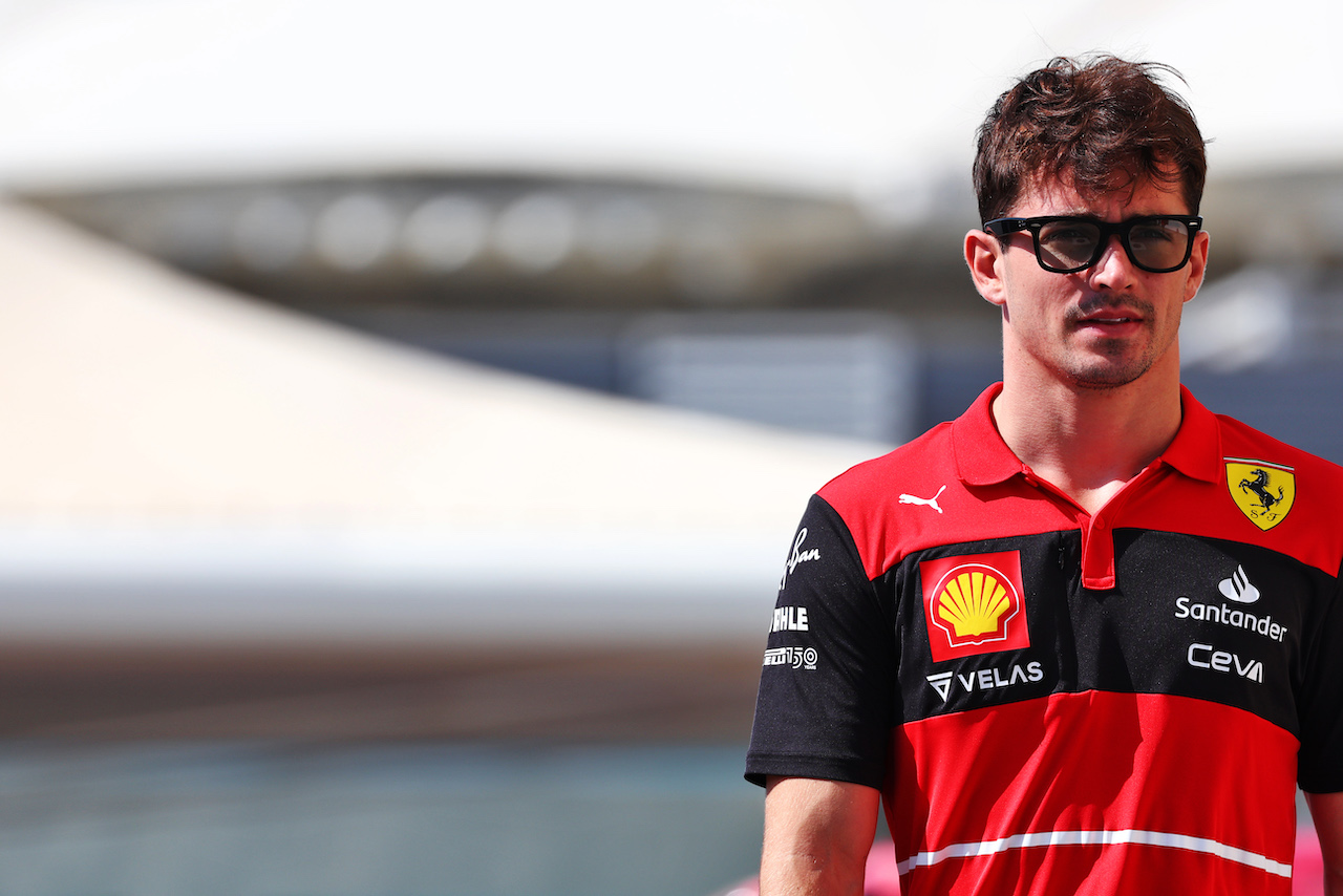 GP ABU DHABI, Charles Leclerc (MON) Ferrari.
17.11.2022. Formula 1 World Championship, Rd 22, Abu Dhabi Grand Prix, Yas Marina Circuit, Abu Dhabi, Preparation Day.
 - www.xpbimages.com, EMail: requests@xpbimages.com © Copyright: Coates / XPB Images