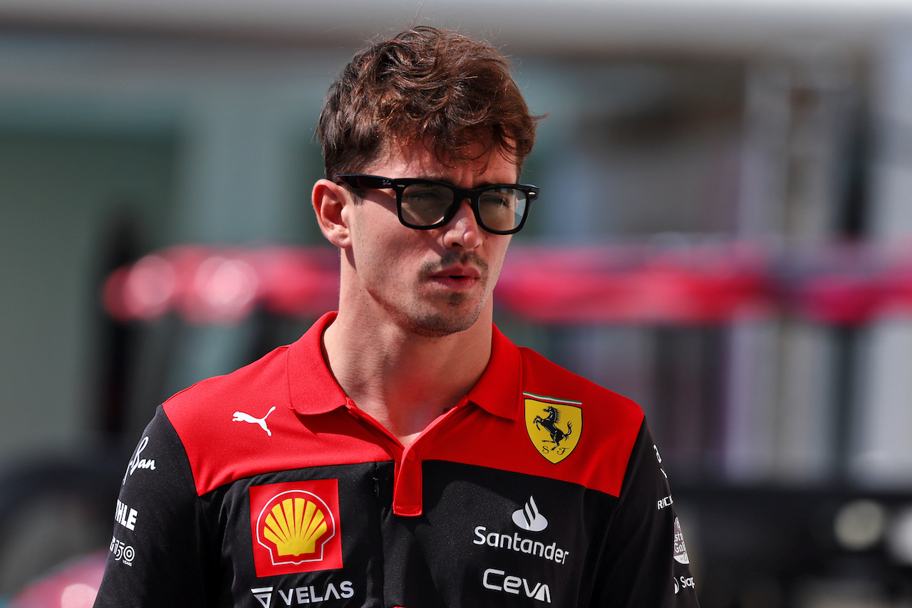 GP ABU DHABI, Charles Leclerc (MON) Ferrari.
17.11.2022. Formula 1 World Championship, Rd 22, Abu Dhabi Grand Prix, Yas Marina Circuit, Abu Dhabi, Preparation Day.
- www.xpbimages.com, EMail: requests@xpbimages.com © Copyright: Moy / XPB Images