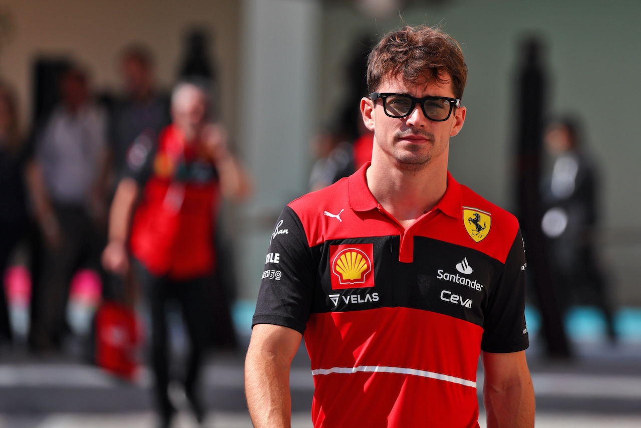 GP ABU DHABI, Charles Leclerc (MON) Ferrari.
17.11.2022. Formula 1 World Championship, Rd 22, Abu Dhabi Grand Prix, Yas Marina Circuit, Abu Dhabi, Preparation Day.
- www.xpbimages.com, EMail: requests@xpbimages.com © Copyright: Moy / XPB Images