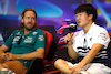 GP ABU DHABI, (L to R): Sebastian Vettel (GER) Aston Martin F1 Team with Yuki Tsunoda (JPN) AlphaTauri in the FIA Press Conference.
17.11.2022. Formula 1 World Championship, Rd 22, Abu Dhabi Grand Prix, Yas Marina Circuit, Abu Dhabi, Preparation Day.
- www.xpbimages.com, EMail: requests@xpbimages.com © Copyright: XPB Images
