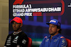 GP ABU DHABI, (L to R): Lewis Hamilton (GBR) Mercedes AMG F1 with Fernando Alonso (ESP) Alpine F1 Team in the FIA Press Conference.
17.11.2022. Formula 1 World Championship, Rd 22, Abu Dhabi Grand Prix, Yas Marina Circuit, Abu Dhabi, Preparation Day.
- www.xpbimages.com, EMail: requests@xpbimages.com © Copyright: XPB Images