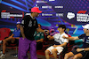 GP ABU DHABI, Lewis Hamilton (GBR) Mercedes AMG F1 with Yuki Tsunoda (JPN) AlphaTauri e Nicholas Latifi (CDN) Williams Racing in the FIA Press Conference.
17.11.2022. Formula 1 World Championship, Rd 22, Abu Dhabi Grand Prix, Yas Marina Circuit, Abu Dhabi, Preparation Day.
- www.xpbimages.com, EMail: requests@xpbimages.com © Copyright: XPB Images
