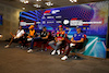 GP ABU DHABI, (L to R): George Russell (GBR) Mercedes AMG F1; Daniel Ricciardo (AUS) McLaren; Max Verstappen (NLD) Red Bull Racing; Charles Leclerc (MON) Ferrari; e Mick Schumacher (GER) Haas F1 Team, in the FIA Press Conference.
17.11.2022. Formula 1 World Championship, Rd 22, Abu Dhabi Grand Prix, Yas Marina Circuit, Abu Dhabi, Preparation Day.
- www.xpbimages.com, EMail: requests@xpbimages.com © Copyright: XPB Images
