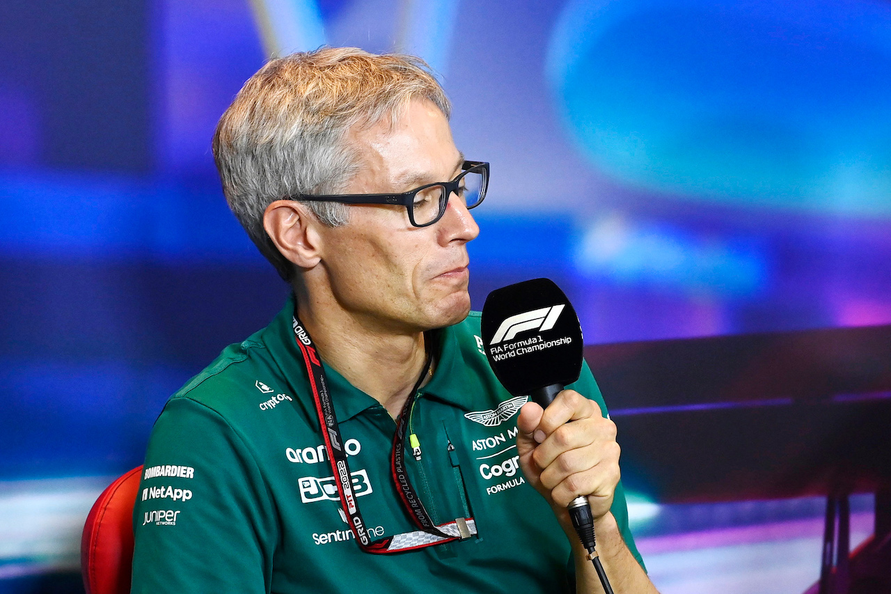 GP ABU DHABI, Mike Krack (LUX) Aston Martin F1 Team, Team Principal in the FIA Press Conference.
19.11.2022. Formula 1 World Championship, Rd 22, Abu Dhabi Grand Prix, Yas Marina Circuit, Abu Dhabi, Qualifiche Day.
- www.xpbimages.com, EMail: requests@xpbimages.com © Copyright: XPB Images