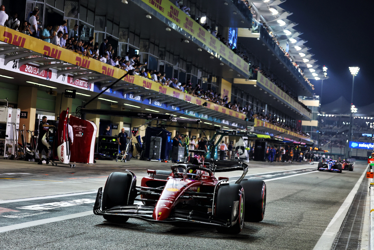 GP ABU DHABI, Charles Leclerc (MON) Ferrari F1-75.
19.11.2022. Formula 1 World Championship, Rd 22, Abu Dhabi Grand Prix, Yas Marina Circuit, Abu Dhabi, Qualifiche Day.
- www.xpbimages.com, EMail: requests@xpbimages.com © Copyright: Batchelor / XPB Images