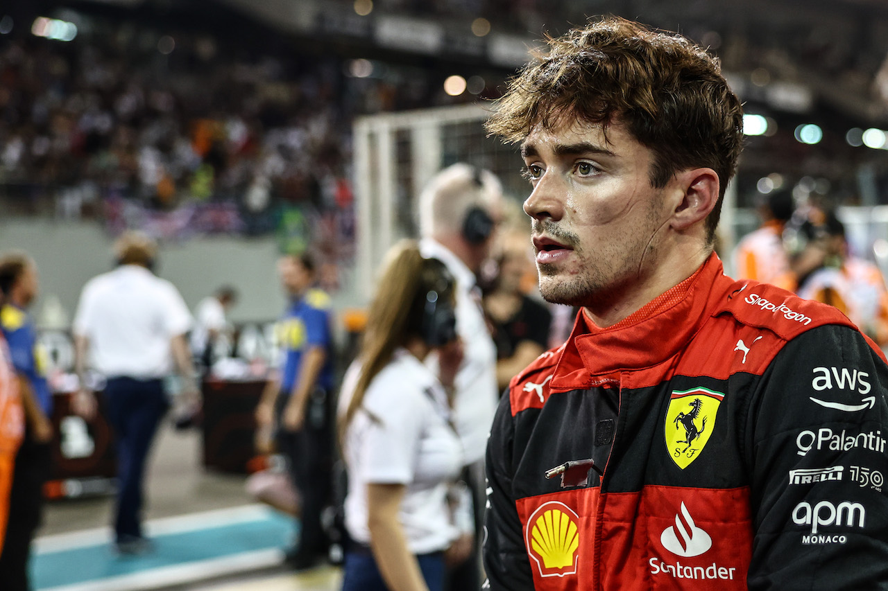 GP ABU DHABI, Charles Leclerc (FRA), Ferrari 
19.11.2022. Formula 1 World Championship, Rd 22, Abu Dhabi Grand Prix, Yas Marina Circuit, Abu Dhabi, Qualifiche Day.
- www.xpbimages.com, EMail: requests@xpbimages.com © Copyright: Charniaux / XPB Images