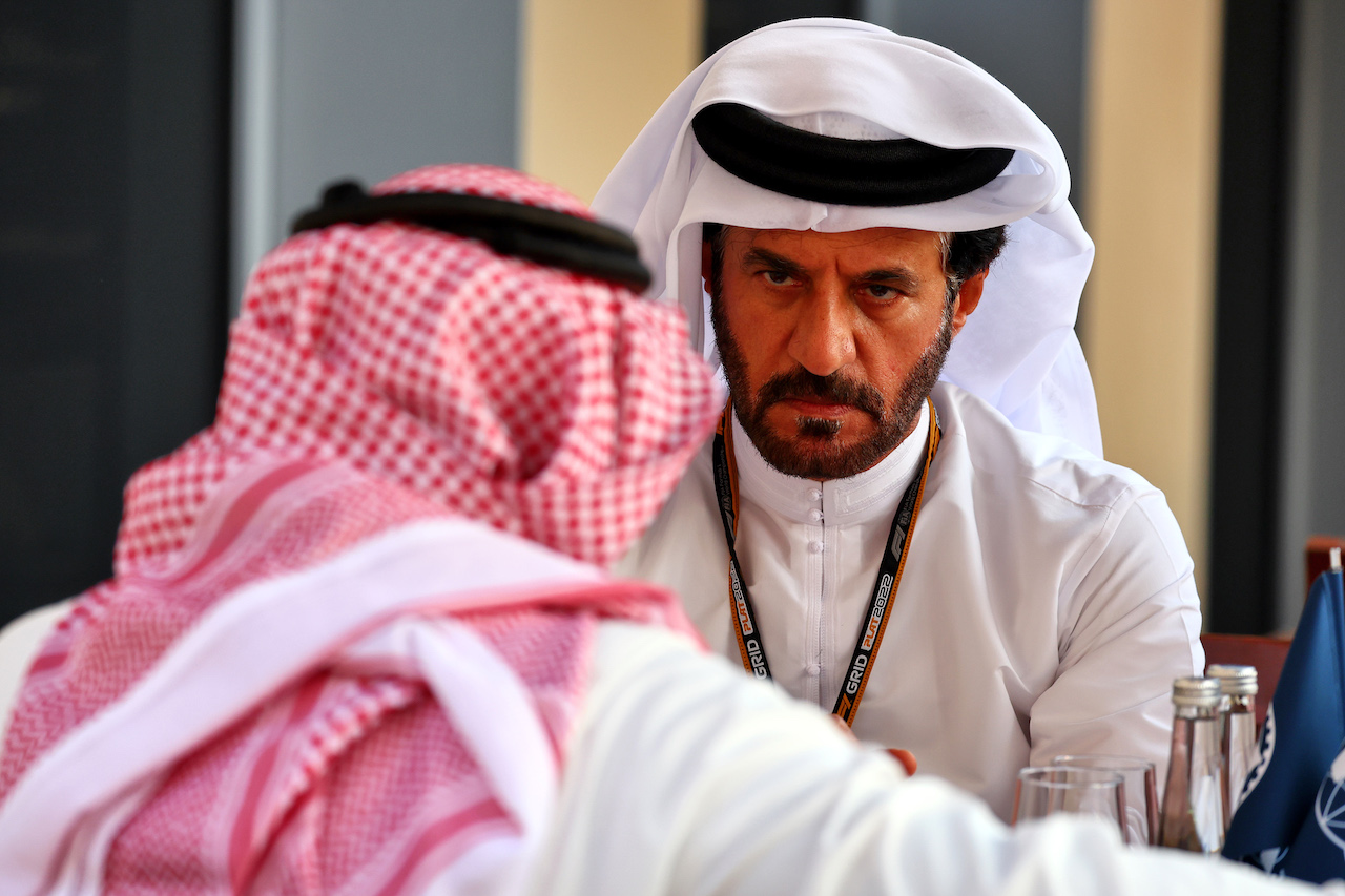 GP ABU DHABI, Mohammed Bin Sulayem (UAE) FIA President.
19.11.2022. Formula 1 World Championship, Rd 22, Abu Dhabi Grand Prix, Yas Marina Circuit, Abu Dhabi, Qualifiche Day.
- www.xpbimages.com, EMail: requests@xpbimages.com © Copyright: Moy / XPB Images