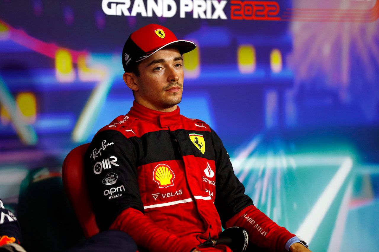 GP ABU DHABI, Charles Leclerc (MON) Ferrari in the post qualifying FIA Press Conference.
19.11.2022. Formula 1 World Championship, Rd 22, Abu Dhabi Grand Prix, Yas Marina Circuit, Abu Dhabi, Qualifiche Day.
- www.xpbimages.com, EMail: requests@xpbimages.com © Copyright: XPB Images