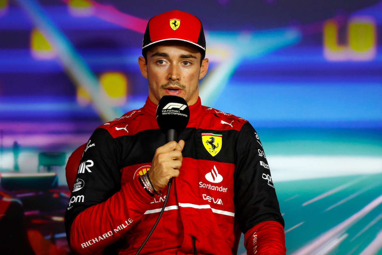 GP ABU DHABI, Charles Leclerc (MON) Ferrari in the post qualifying FIA Press Conference.
19.11.2022. Formula 1 World Championship, Rd 22, Abu Dhabi Grand Prix, Yas Marina Circuit, Abu Dhabi, Qualifiche Day.
- www.xpbimages.com, EMail: requests@xpbimages.com © Copyright: XPB Images