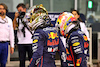 GP ABU DHABI, (L to R): Max Verstappen (NLD) Red Bull Racing e team mate Sergio Perez (MEX) Red Bull Racing in qualifying parc ferme.
19.11.2022. Formula 1 World Championship, Rd 22, Abu Dhabi Grand Prix, Yas Marina Circuit, Abu Dhabi, Qualifiche Day.
- www.xpbimages.com, EMail: requests@xpbimages.com © Copyright: Batchelor / XPB Images