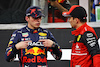 GP ABU DHABI, (L to R): Max Verstappen (NLD) Red Bull Racing in qualifying parc ferme with Charles Leclerc (MON) Ferrari.
19.11.2022. Formula 1 World Championship, Rd 22, Abu Dhabi Grand Prix, Yas Marina Circuit, Abu Dhabi, Qualifiche Day.
 - www.xpbimages.com, EMail: requests@xpbimages.com © Copyright: Coates / XPB Images