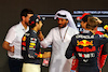 GP ABU DHABI, (L to R): Sergio Perez (MEX) Red Bull Racing with Mohammed Bin Sulayem (UAE) FIA President; Charles Leclerc (MON) Ferrari; e Max Verstappen (NLD) Red Bull Racing.
19.11.2022. Formula 1 World Championship, Rd 22, Abu Dhabi Grand Prix, Yas Marina Circuit, Abu Dhabi, Qualifiche Day.
- www.xpbimages.com, EMail: requests@xpbimages.com © Copyright: Moy / XPB Images