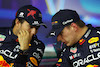 GP ABU DHABI, (L to R): Sergio Perez (MEX) Red Bull Racing e Max Verstappen (NLD) Red Bull Racing in the post qualifying FIA Press Conference.
19.11.2022. Formula 1 World Championship, Rd 22, Abu Dhabi Grand Prix, Yas Marina Circuit, Abu Dhabi, Qualifiche Day.
- www.xpbimages.com, EMail: requests@xpbimages.com © Copyright: XPB Images